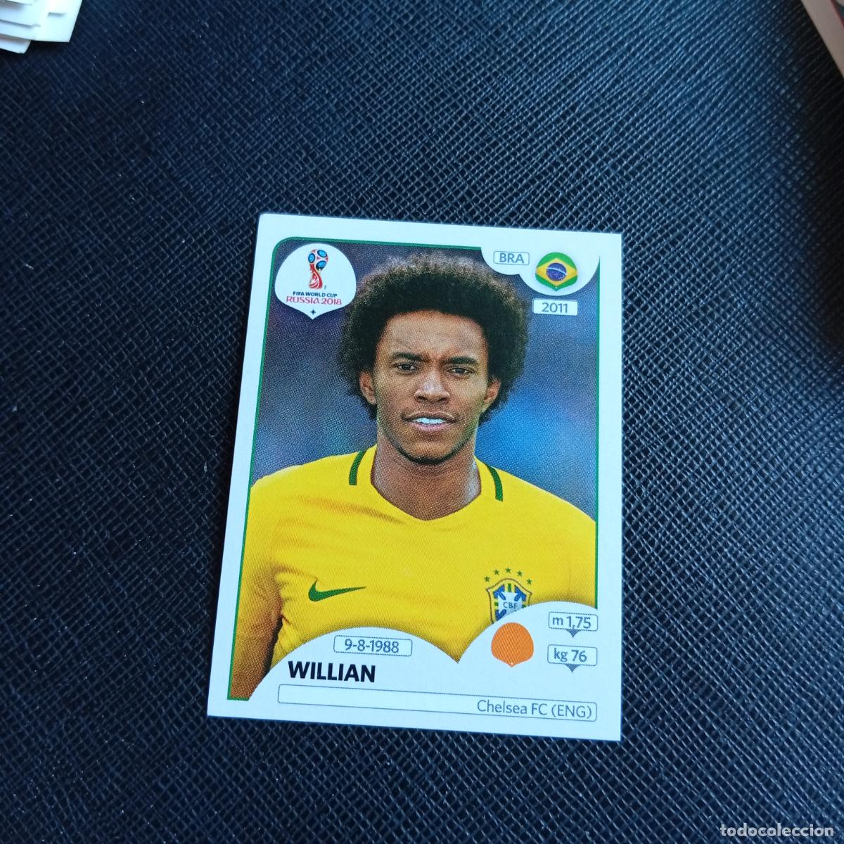 Cartes &agrave; collectionner de Football: 361 WILLIAN BRASIL PANINI MUNDIAL RUSIA 2018 CROMO FUTBOL 18 - SIN PEGAR - /CJ2