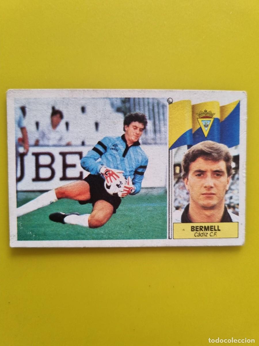 Cromos de Futebol: CROMO LIGA ESTE 86 87 1986 1987 DESPEGADO BERMELL FICHAJE N&ordm;22 CADIZ CF AR1026