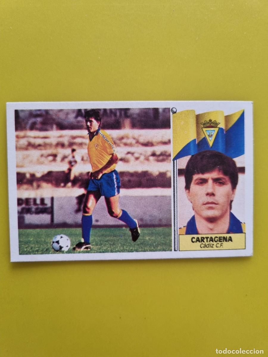 Cromos de Futebol: CROMO LIGA ESTE 86 87 1986 1987 DESPEGADO CARTAGENA FICHAJE N&ordm;14 CADIZ CF AR1026