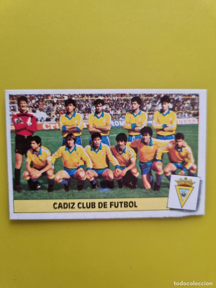 Cromos de Futebol: CROMO LIGA ESTE 86 87 1986 1987 DESPEGADO ALINEACION CADIZ CF AR1026
