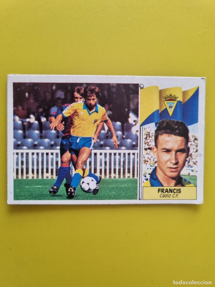 Cromos de f&uacute;tbol: CROMO LIGA ESTE 86 87 1986 1987 DESPEGADO FRANCIS CADIZ CF AR1026