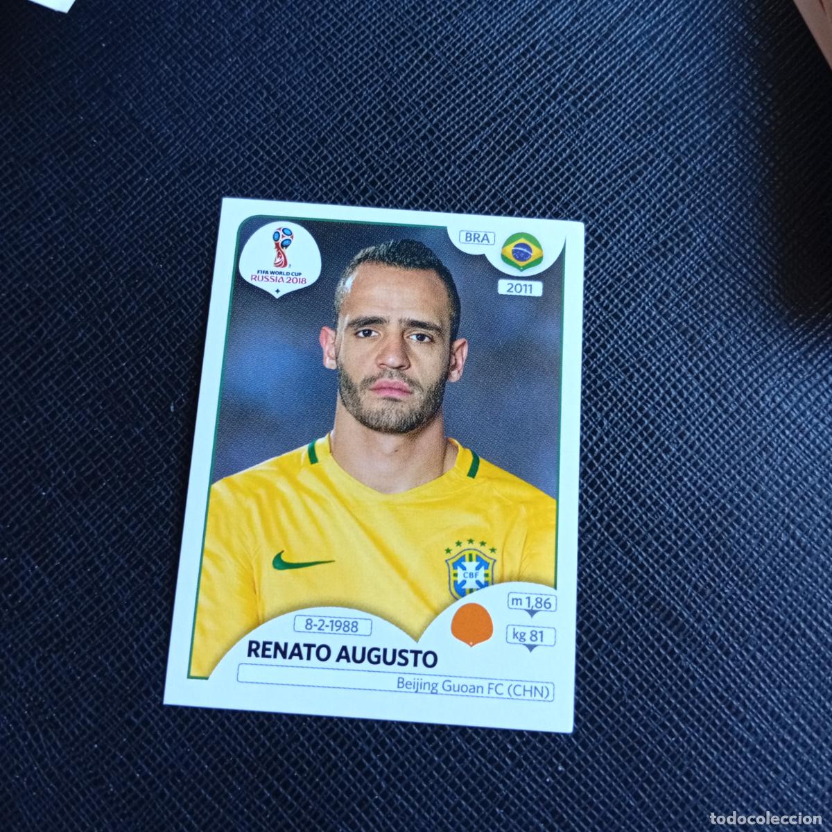 Cromos de f&uacute;tbol: 365 RENATO AUGUSTO BRASIL PANINI MUNDIAL RUSIA 2018 CROMO FUTBOL 18 - SIN PEGAR - /CJ2 ..