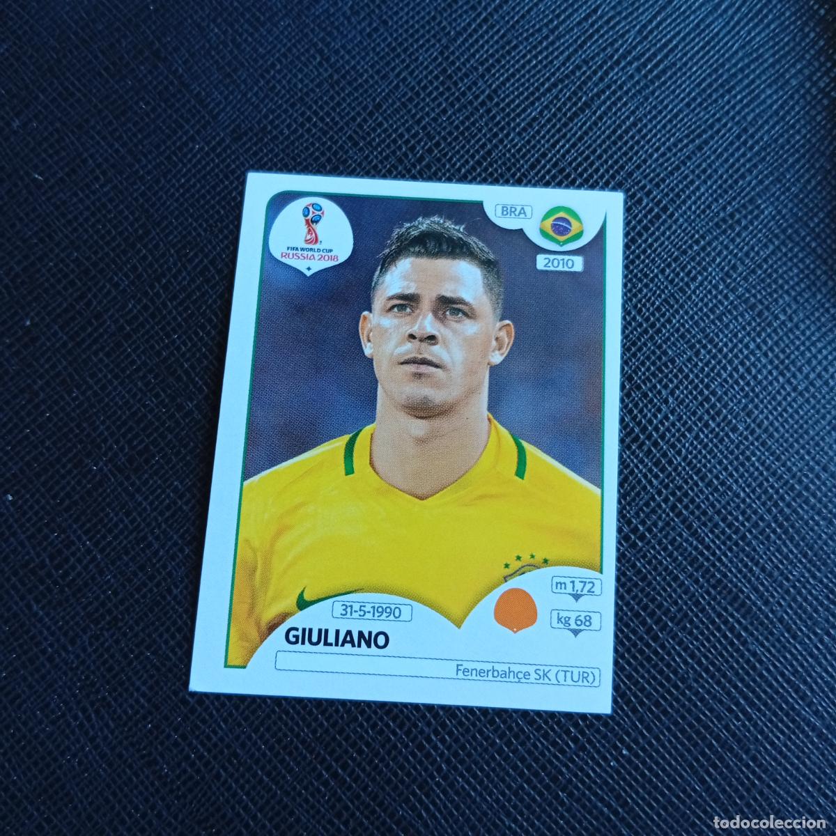 Cromos de f&uacute;tbol: 366 GIULIANO BRASIL PANINI MUNDIAL RUSIA 2018 CROMO FUTBOL 18 - SIN PEGAR - /CJ2 D