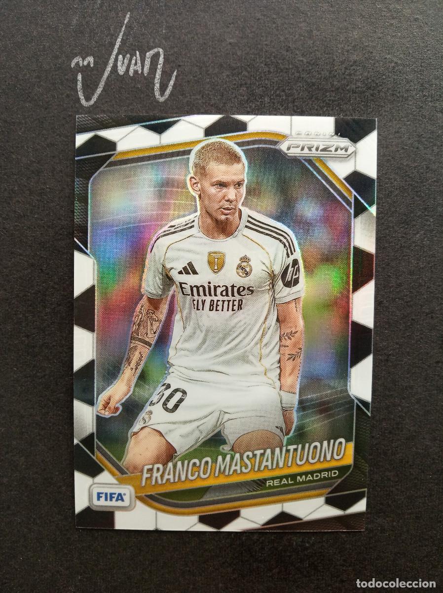 Figurine di Calcio: 194 PARALELA SOCCER BALL MASTANTUONO REAL MADRID ⚽ PANINI&reg; PRIZM FIFA CLUB WORLD CUP 2025 2026 25 26
