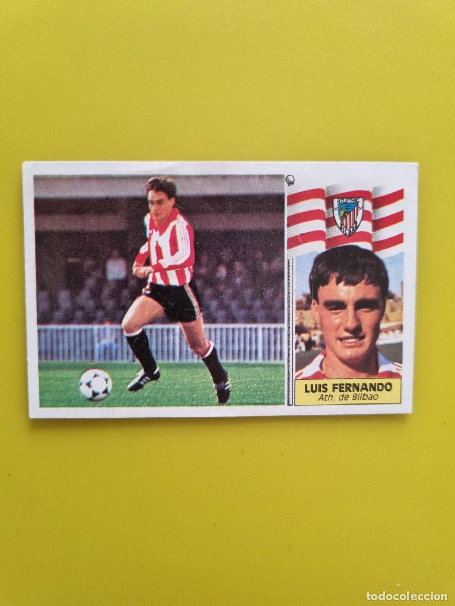 Cromos de f&uacute;tbol: CROMO LIGA ESTE 86 87 1986 1987 DESPEGADO LUIS FERNANDO ATH BILBAO AR1026