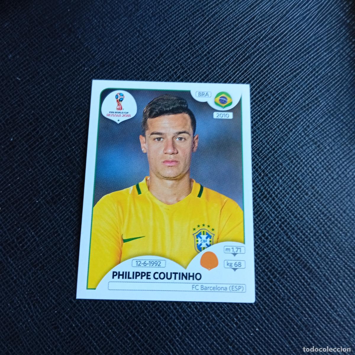 Cromos de f&uacute;tbol: 367 COUTINHO BRASIL PANINI MUNDIAL RUSIA 2018 CROMO FUTBOL 18 - SIN PEGAR - /CJ2 ..