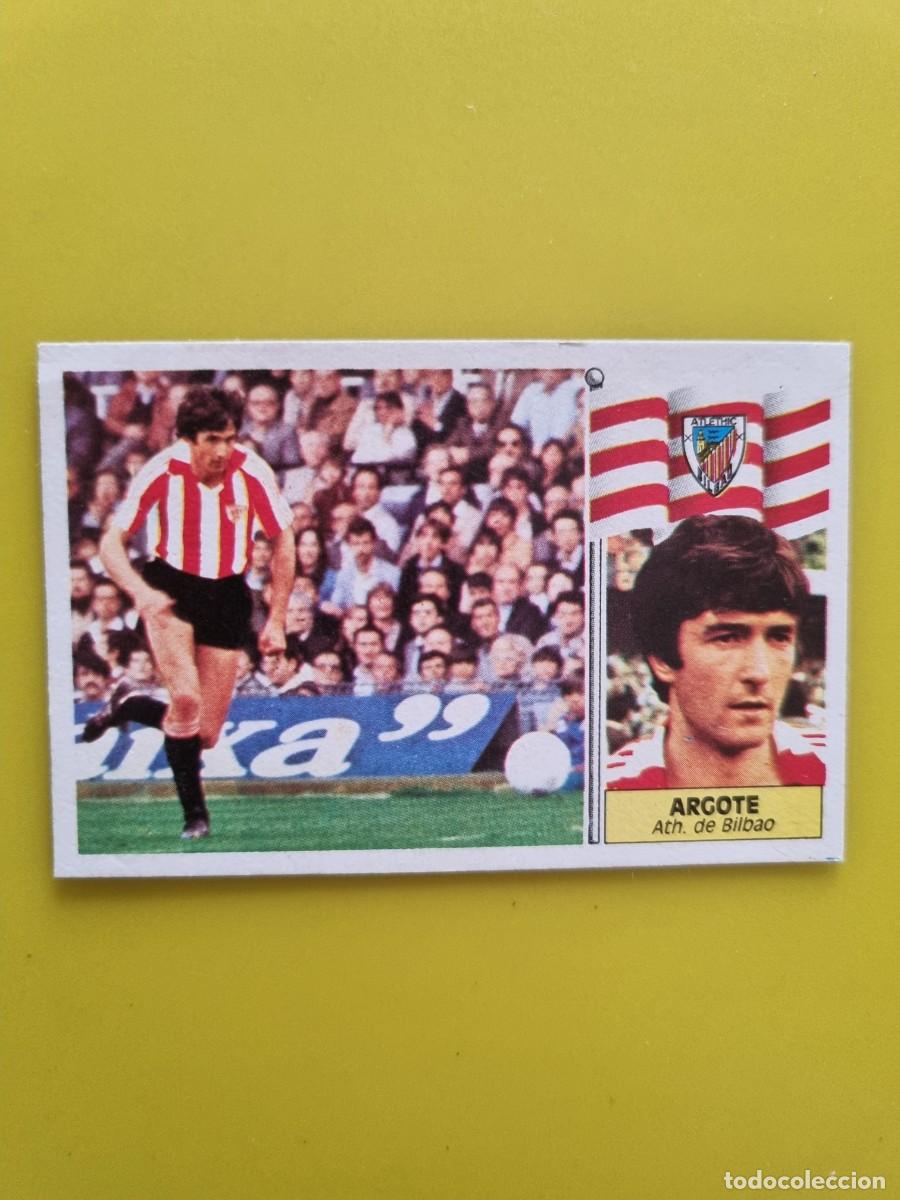 Cromos de f&uacute;tbol: CROMO LIGA ESTE 86 87 1986 1987 DESPEGADO ARGOTE ATH BILBAO AR1026