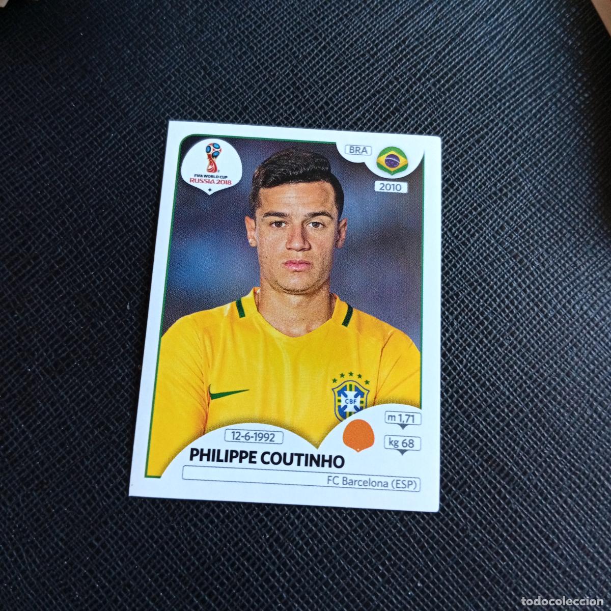 Cromos de f&uacute;tbol: 367 COUTINHO BRASIL PANINI MUNDIAL RUSIA 2018 CROMO FUTBOL 18 - SIN PEGAR - /CJ2 ....