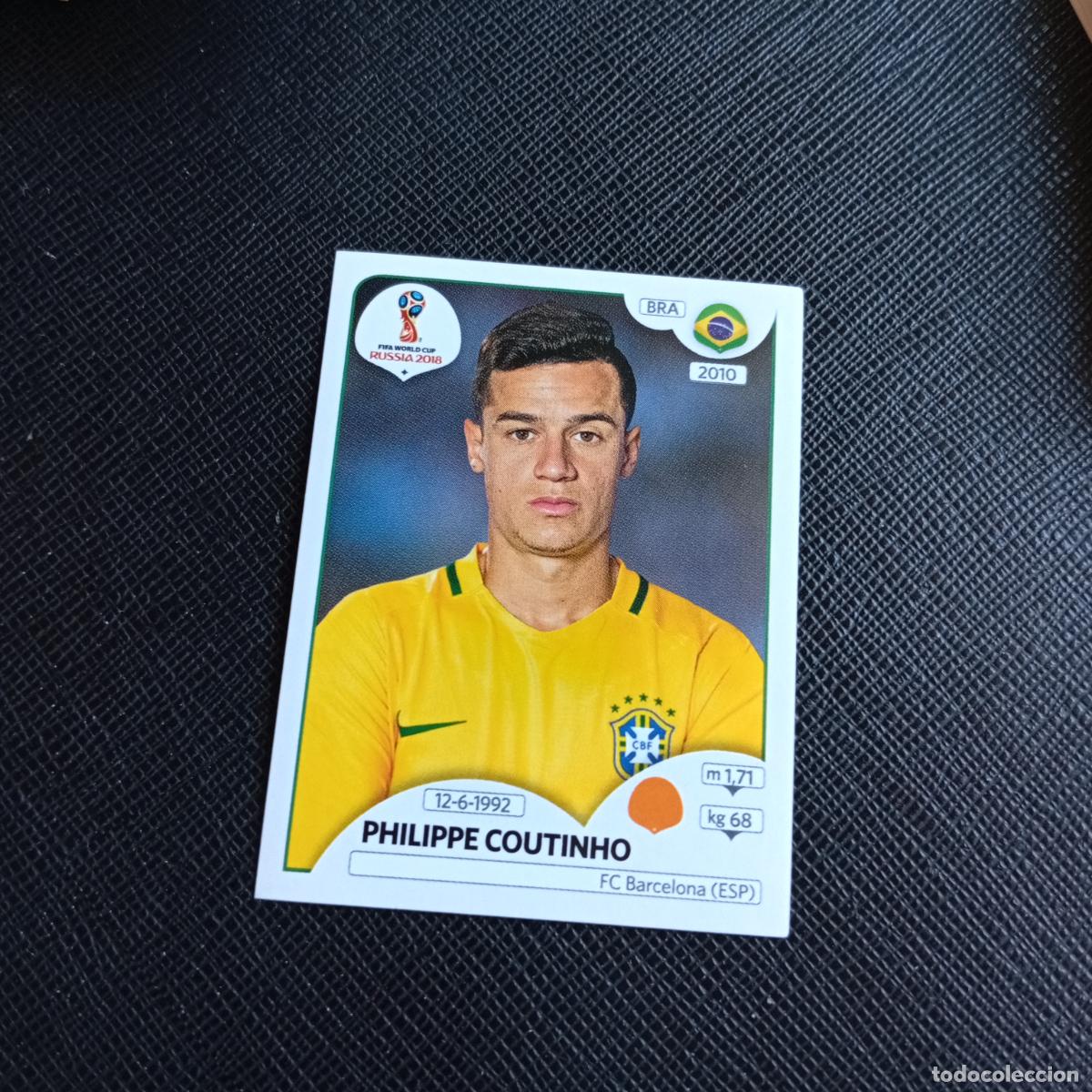Cromos de f&uacute;tbol: 367 COUTINHO BRASIL PANINI MUNDIAL RUSIA 2018 CROMO FUTBOL 18 - SIN PEGAR - /CJ2 .....