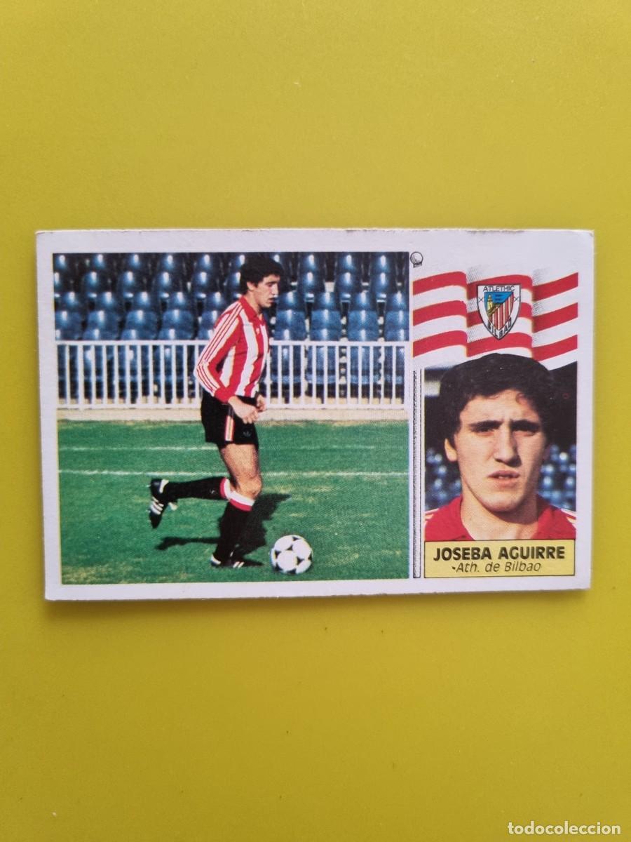 Cromos de f&uacute;tbol: CROMO LIGA ESTE 86 87 1986 1987 DESPEGADO JOSEBA AGUIRRE FICHAJE N&ordm;5 ATH BILBAO AR1026