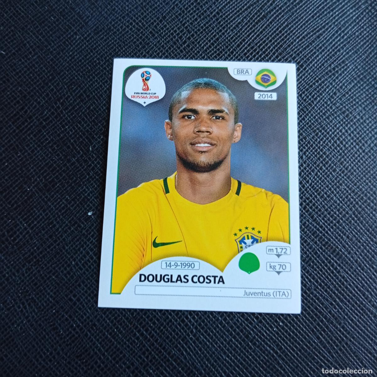 Cromos de f&uacute;tbol: 368 DOUGLAS COSTA BRASIL PANINI MUNDIAL RUSIA 2018 CROMO FUTBOL 18 - SIN PEGAR - /CJ2 .