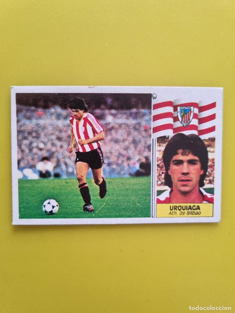 Cromos de f&uacute;tbol: CROMO LIGA ESTE 86 87 1986 1987 DESPEGADO URQUIAGA ATH BILBAO AR1026