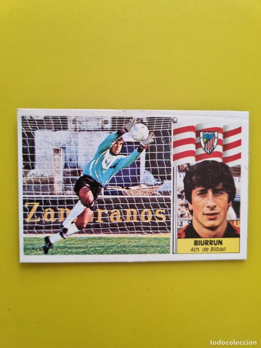 Cromos de f&uacute;tbol: CROMO LIGA ESTE 86 87 1986 1987 DESPEGADO BIURRUN ATH BILBAO AR1026