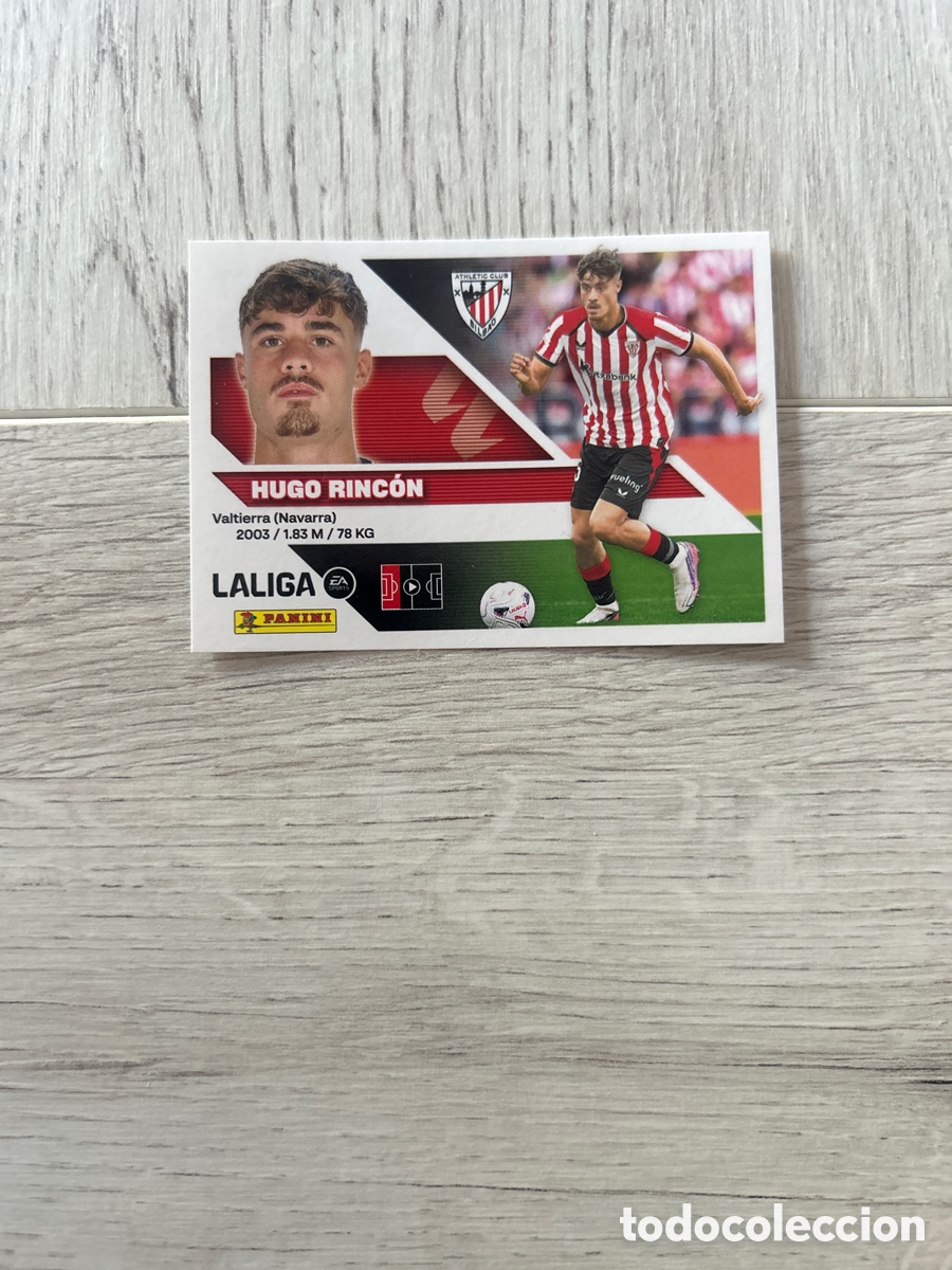 Cromos de f&uacute;tbol: Hugo Rinc&oacute;n 5bis 5 Bis COLOCA Athletic Club Segunda 2 Edici&oacute;n Liga Este 2026/27 26-27 Panini