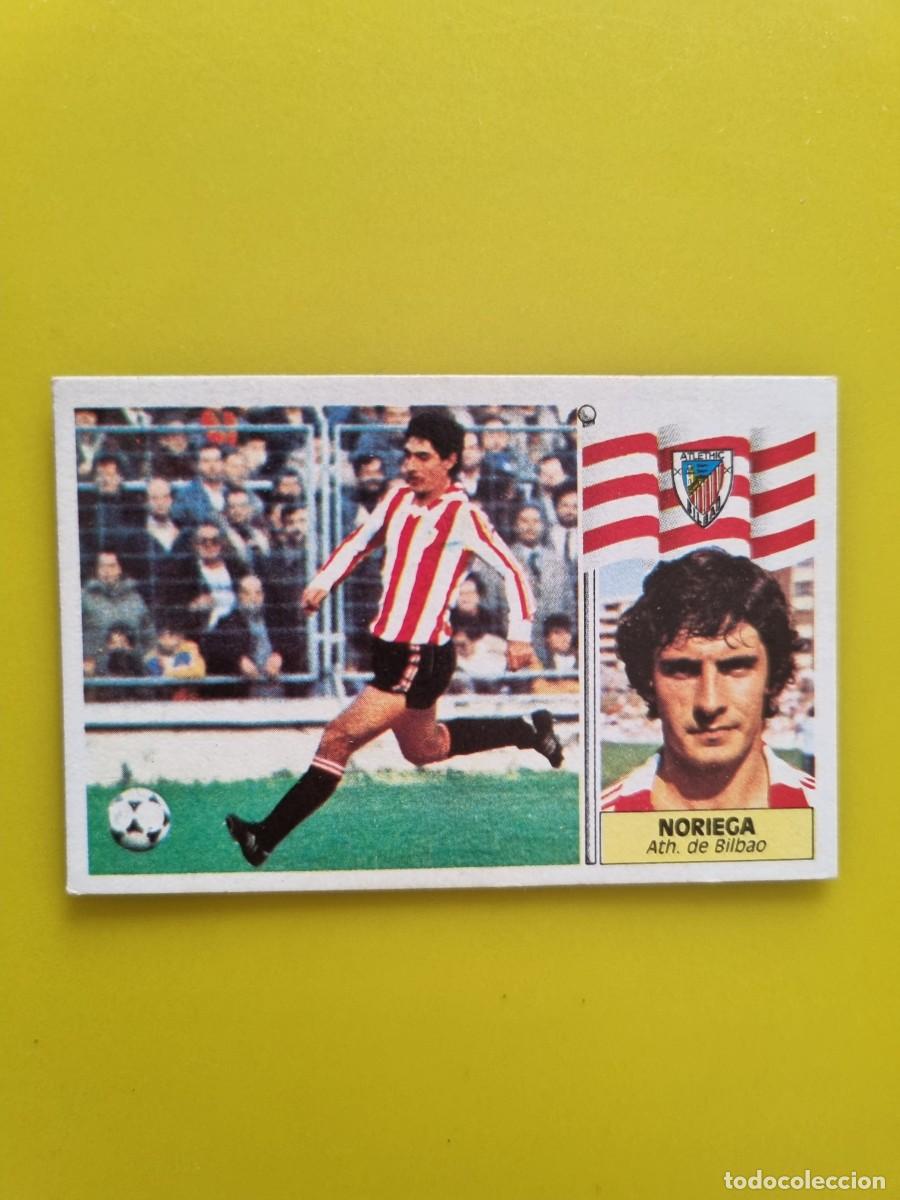 Cromos de f&uacute;tbol: CROMO LIGA ESTE 86 87 1986 1987 NUNCA PEGADO SIN PEGAR NORIEGA ATH BILBAO AR1026