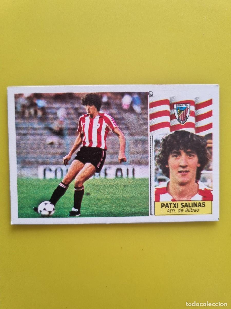 Cromos de f&uacute;tbol: CROMO LIGA ESTE 86 87 1986 1987 NUNCA PEGADO SIN PEGAR PATXI SALINAS ATH BILBAO AR1026