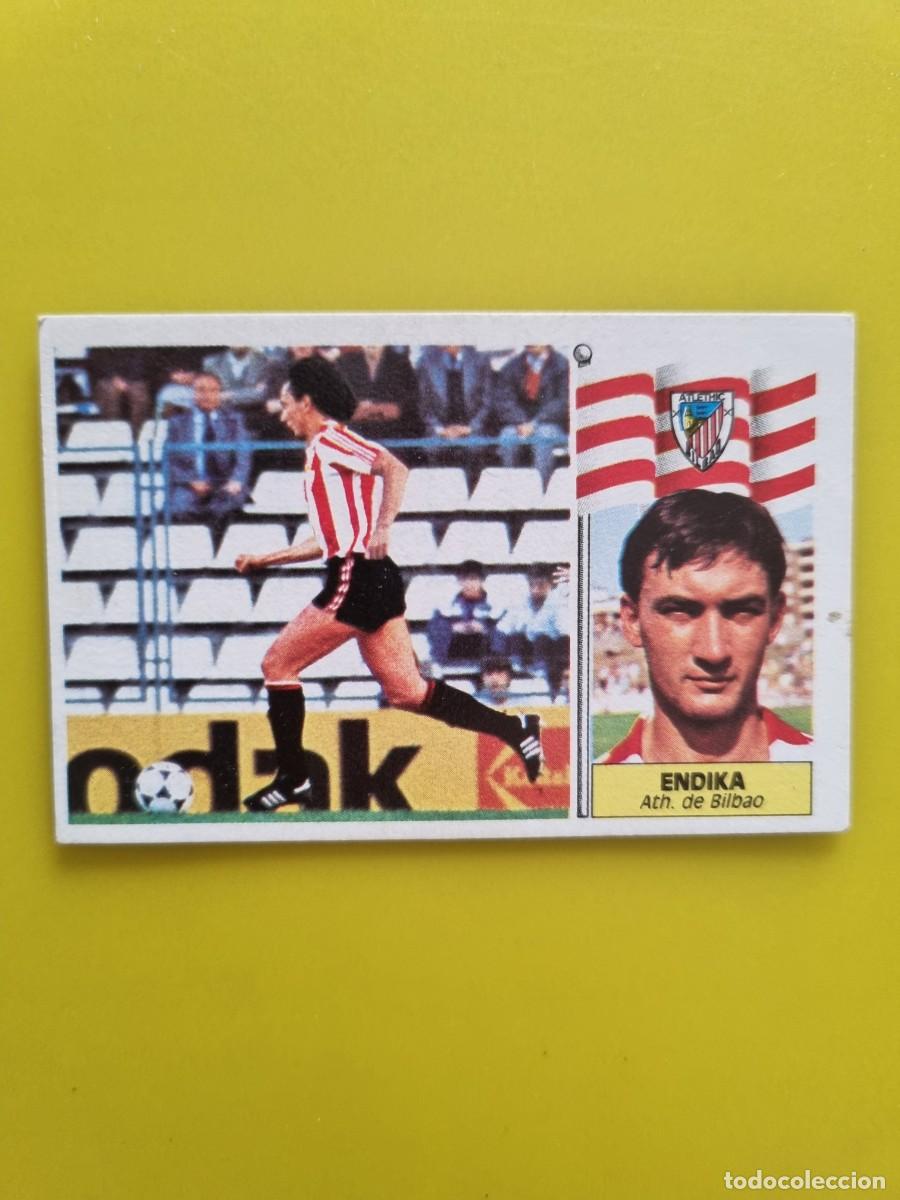 Cromos de f&uacute;tbol: CROMO LIGA ESTE 86 87 1986 1987 NUNCA PEGADO SIN PEGAR ENDIKA ATH BILBAO AR1026