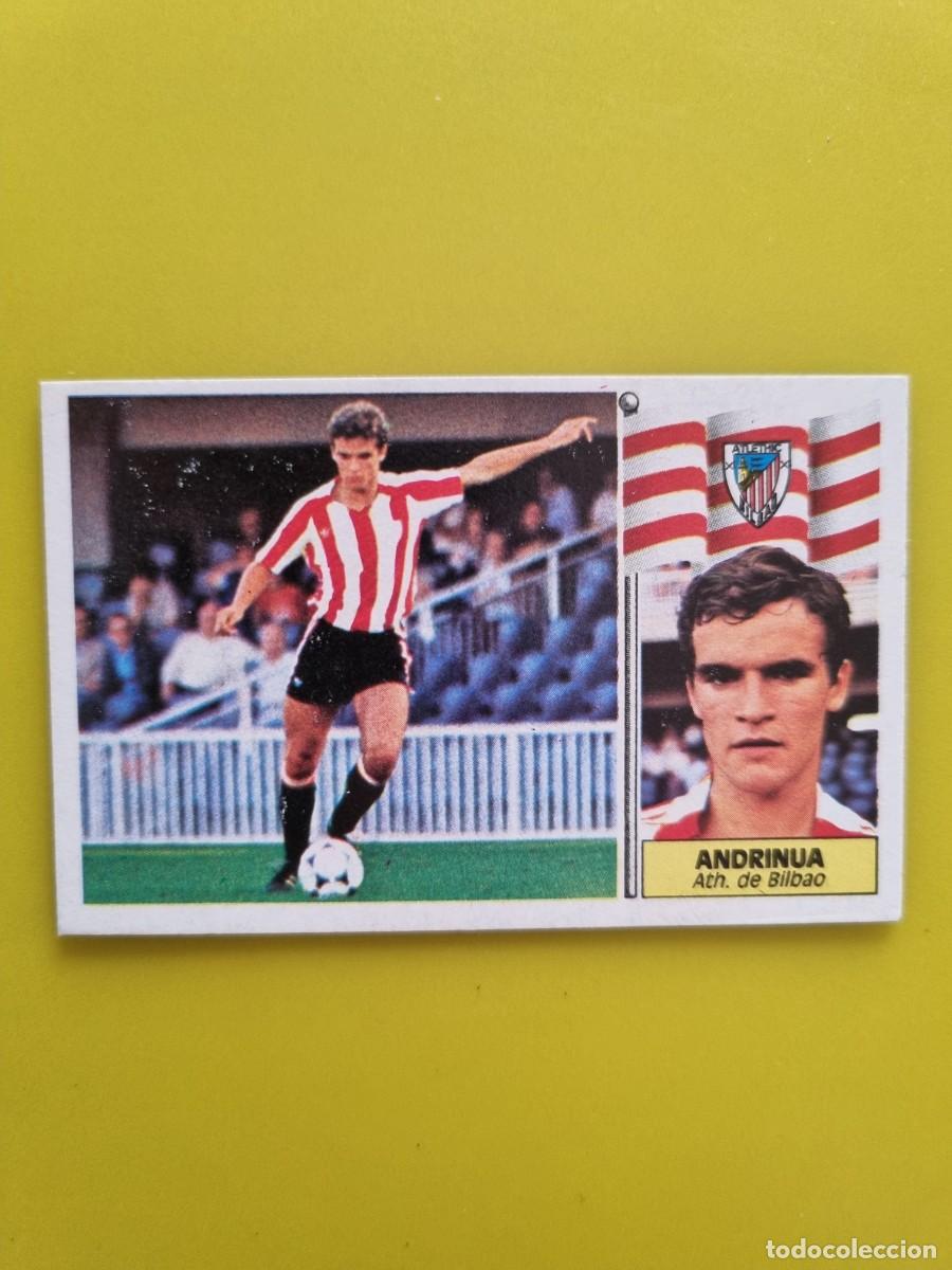 Cromos de f&uacute;tbol: CROMO LIGA ESTE 86 87 1986 1987 NUNCA PEGADO SIN PEGAR ANDRIUNA ATH BILBAO AR1026