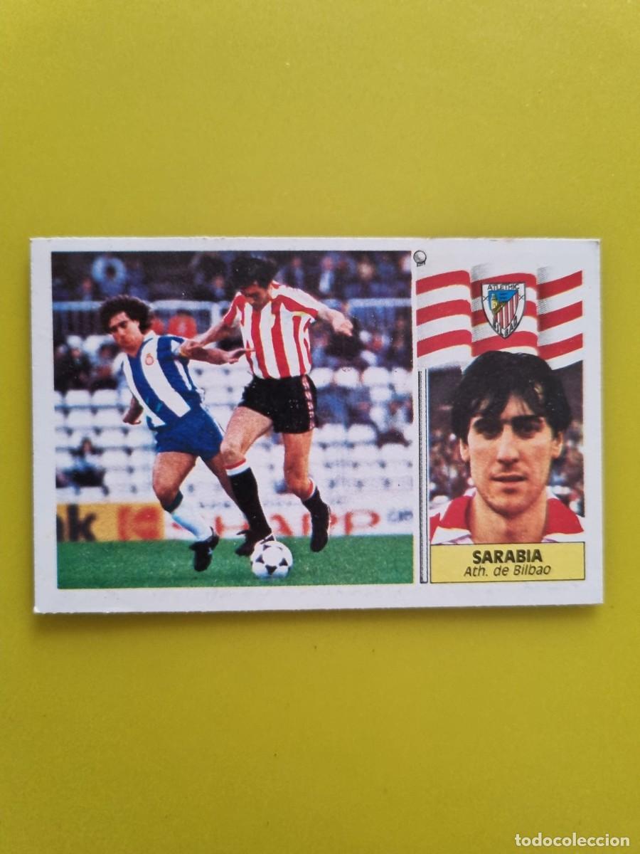 Cromos de f&uacute;tbol: CROMO LIGA ESTE 86 87 1986 1987 NUNCA PEGADO SIN PEGAR SARABIA ATH BILBAO AR1026