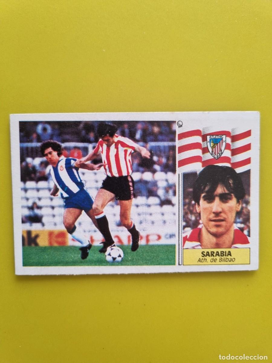 Cromos de f&uacute;tbol: CROMO LIGA ESTE 86 87 1986 1987 NUNCA PEGADO SIN PEGAR SARABIA ATH BILBAO AR1026