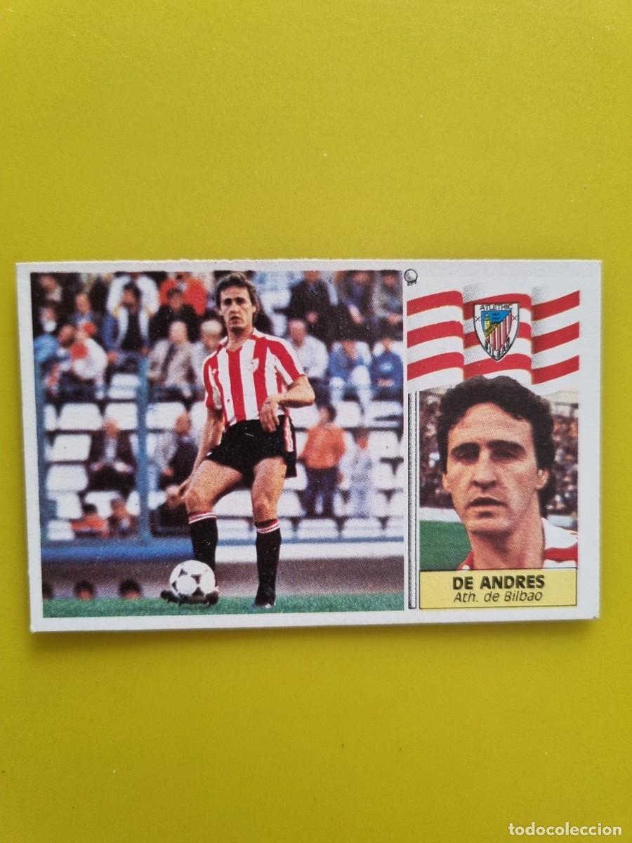 Cromos de f&uacute;tbol: CROMO LIGA ESTE 86 87 1986 1987 NUNCA PEGADO SIN PEGAR DE ANDRES ATH BILBAO AR1026