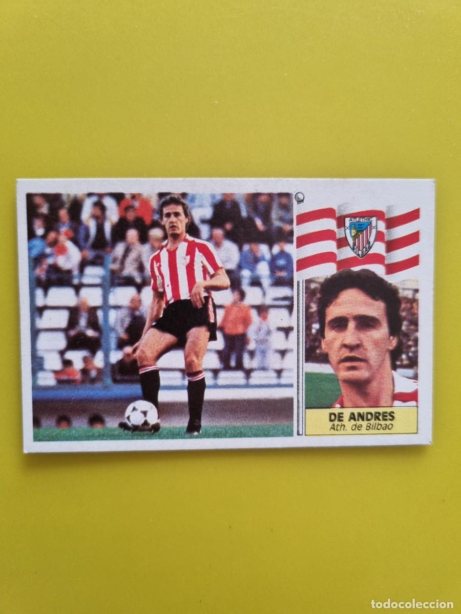 Cromos de f&uacute;tbol: CROMO LIGA ESTE 86 87 1986 1987 NUNCA PEGADO SIN PEGAR DE ANDRES ATH BILBAO AR1026