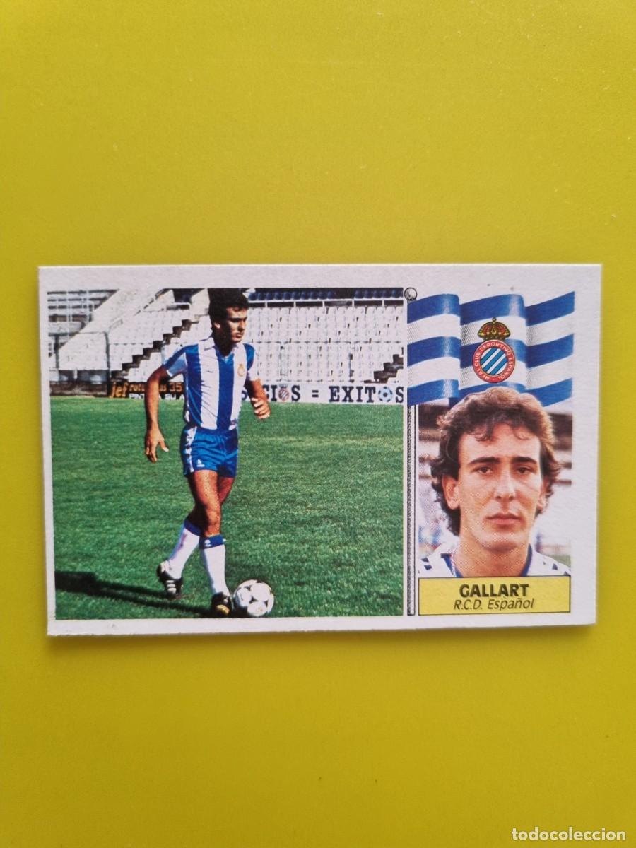 Cromos de f&uacute;tbol: CROMO LIGA ESTE 86 87 1986 1987 NUNCA PEGADO SIN PEGAR GALLART RCD ESPA&Ntilde;OL AR1026