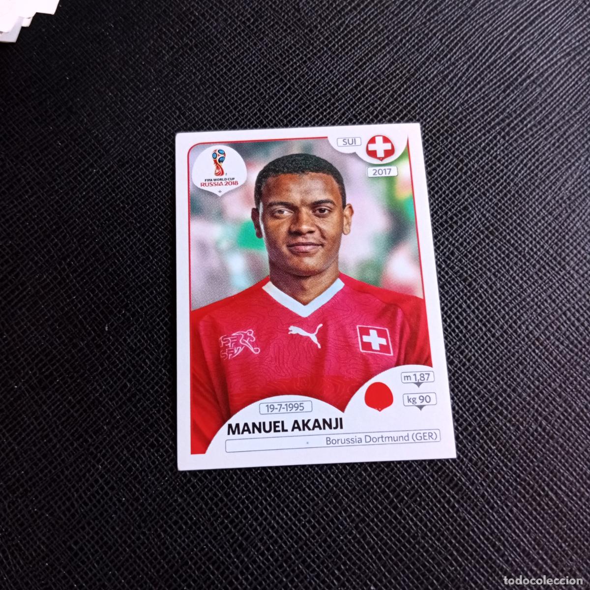 Cromos de Futebol: 376 MANUEL AKANJI SUIZA PANINI MUNDIAL RUSIA 2018 CROMO FUTBOL 18 - SIN PEGAR - /CJ2