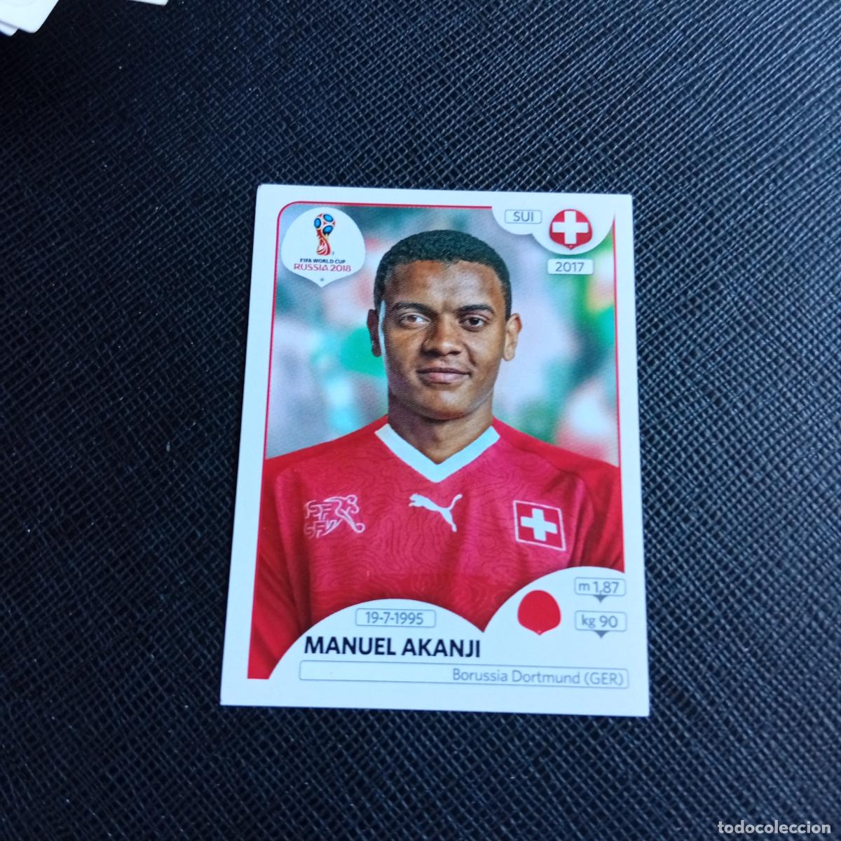 Cromos de Futebol: 376 MANUEL AKANJI SUIZA PANINI MUNDIAL RUSIA 2018 CROMO FUTBOL 18 - SIN PEGAR - /CJ2 ...