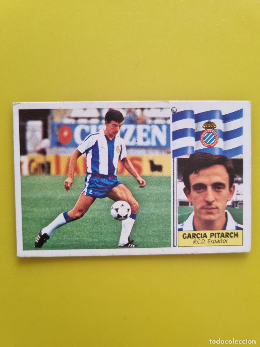 Cromos de f&uacute;tbol: CROMO LIGA ESTE 86 87 1986 1987 DESPEGADO GARCIA PITARCH RCD ESPA&Ntilde;OL AR1026
