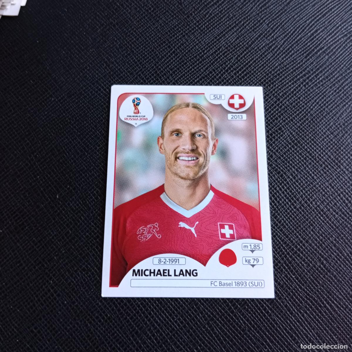 Cromos de f&uacute;tbol: 377 MICHAEL LANG SUIZA PANINI MUNDIAL RUSIA 2018 CROMO FUTBOL 18 - SIN PEGAR - /CJ2 .