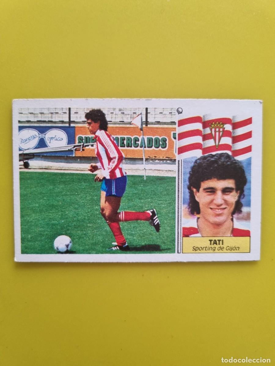 Cromos de f&uacute;tbol: CROMO LIGA ESTE 86 87 1986 1987 DESPEGADO TATI FICHAJE N&ordm;31 SPORTING DE GIJON AR1026