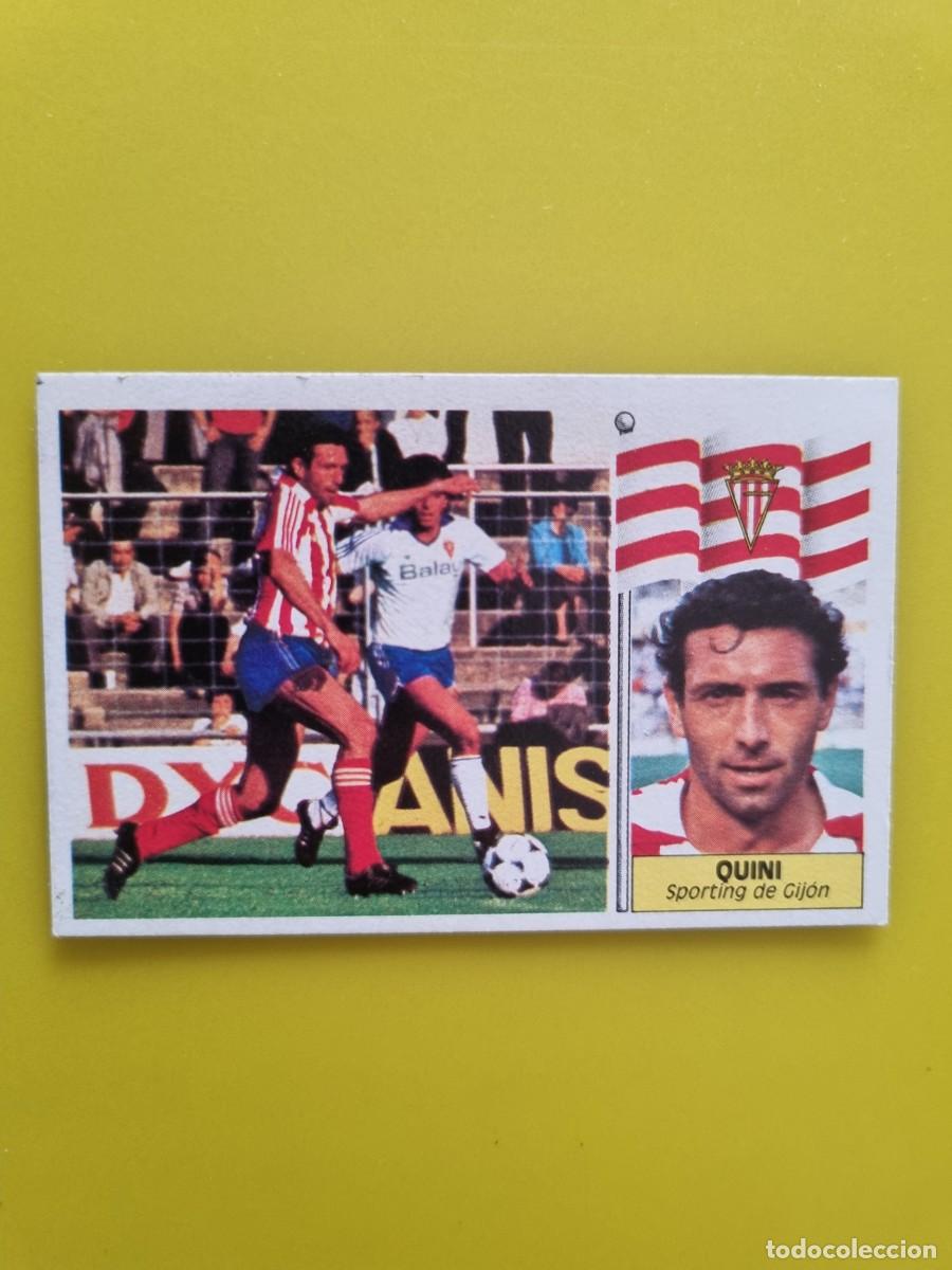 Cromos de f&uacute;tbol: CROMO LIGA ESTE 86 87 1986 1987 DESPEGADO QUINI SPORTING DE GIJON AR1026