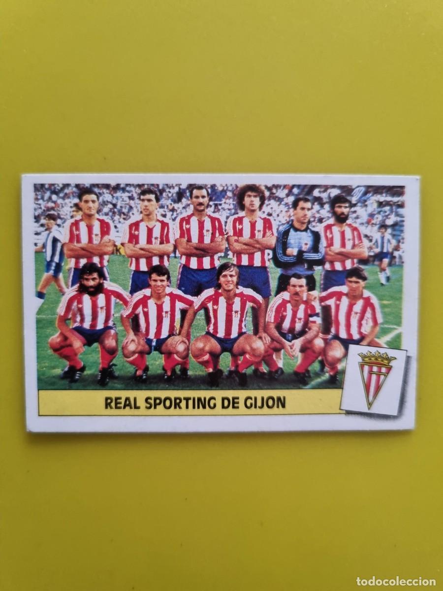 Cromos de f&uacute;tbol: CROMO LIGA ESTE 86 87 1986 1987 DESPEGADO ALINEACION SPORTING DE GIJON AR1026