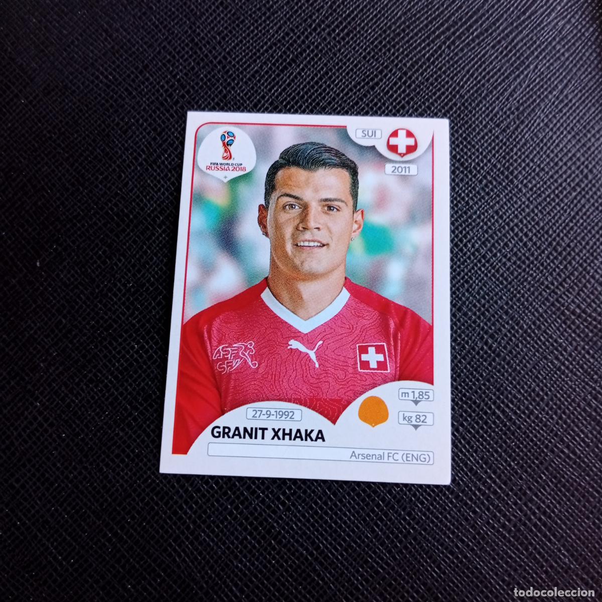Figurine di Calcio: 381 XHAKA SUIZA PANINI MUNDIAL RUSIA 2018 CROMO FUTBOL 18 - SIN PEGAR - /CJ2 D