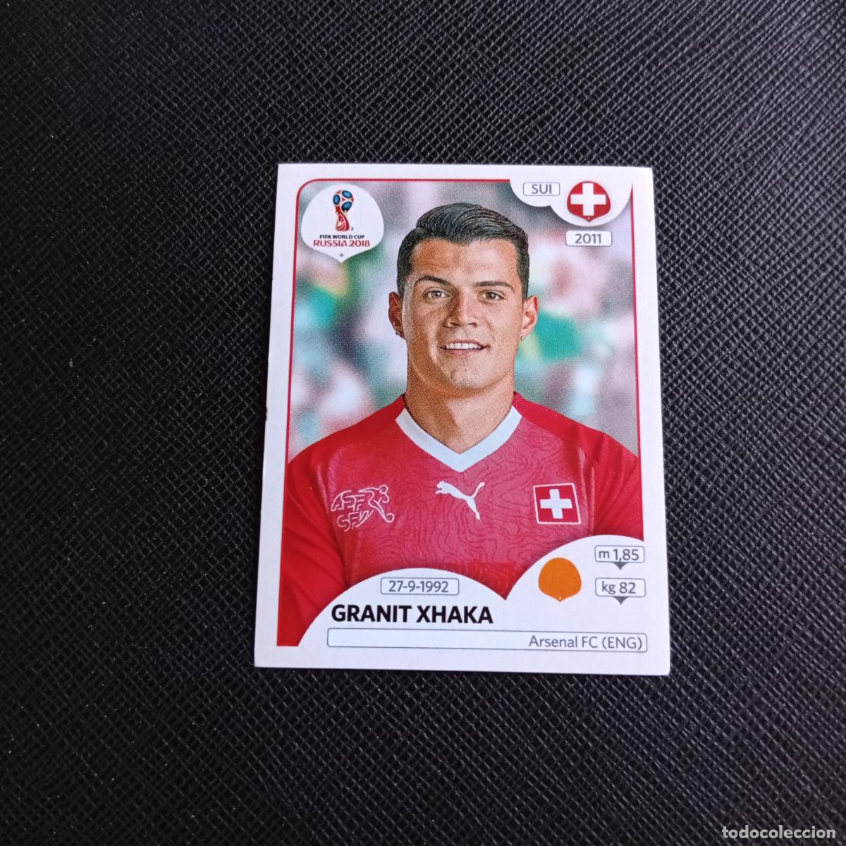 Figurine di Calcio: 381 XHAKA SUIZA PANINI MUNDIAL RUSIA 2018 CROMO FUTBOL 18 - SIN PEGAR - /CJ2 .
