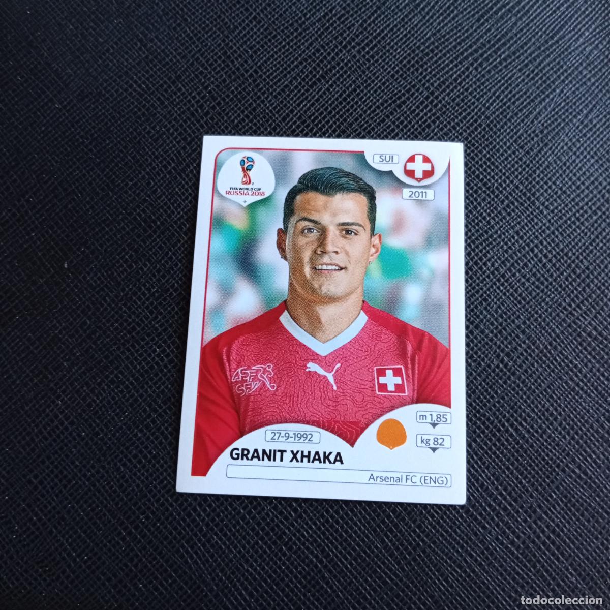 Figurine di Calcio: 381 XHAKA SUIZA PANINI MUNDIAL RUSIA 2018 CROMO FUTBOL 18 - SIN PEGAR - /CJ2 ..