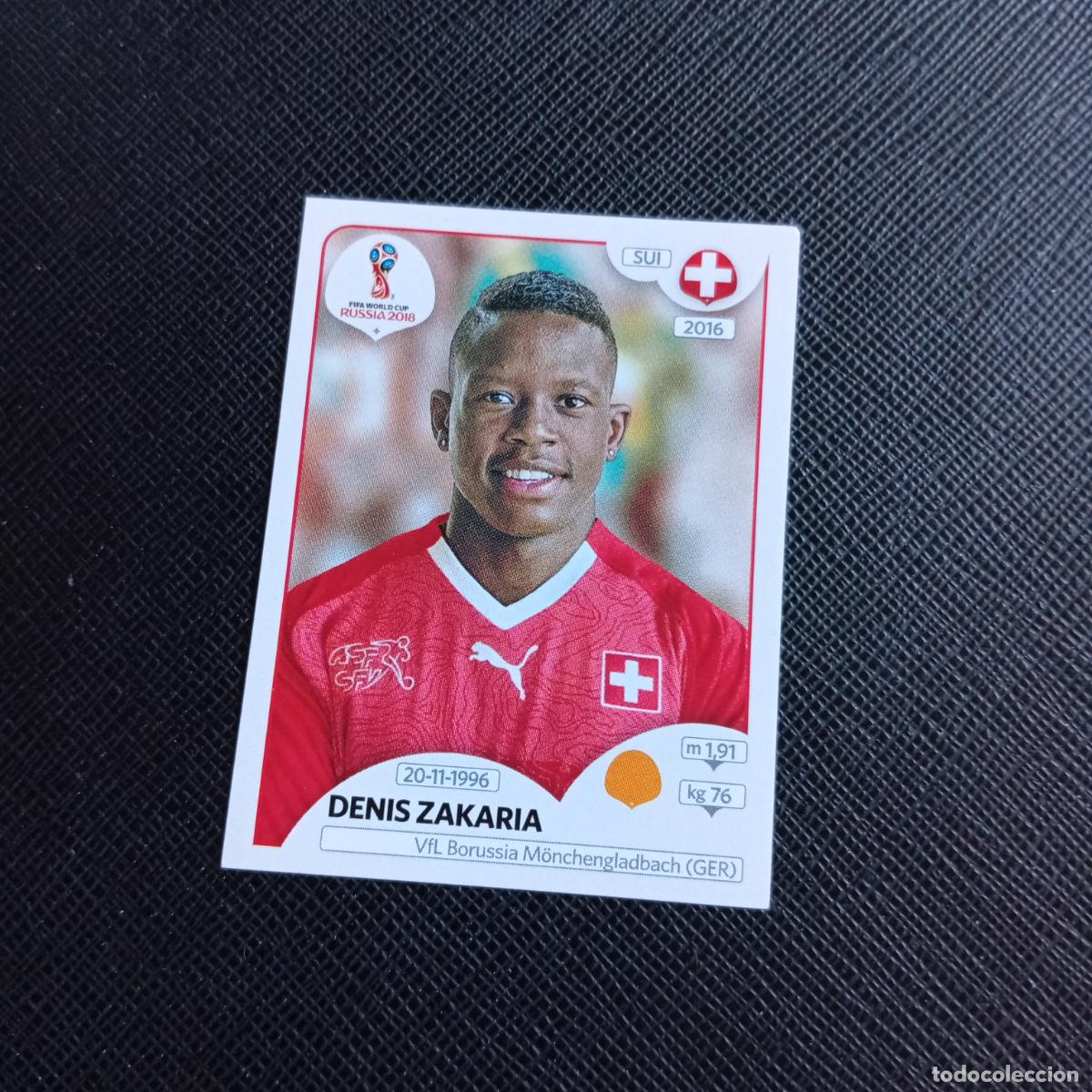 Football Stickers: 384 ZAKARIA SUIZA PANINI MUNDIAL RUSIA 2018 CROMO FUTBOL 18 - SIN PEGAR - /CJ2