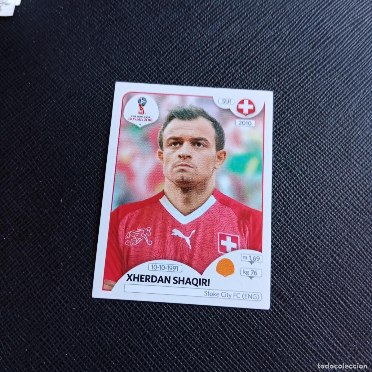 Football Stickers: 385 SHAQIRI SUIZA PANINI MUNDIAL RUSIA 2018 CROMO FUTBOL 18 - SIN PEGAR - /CJ2