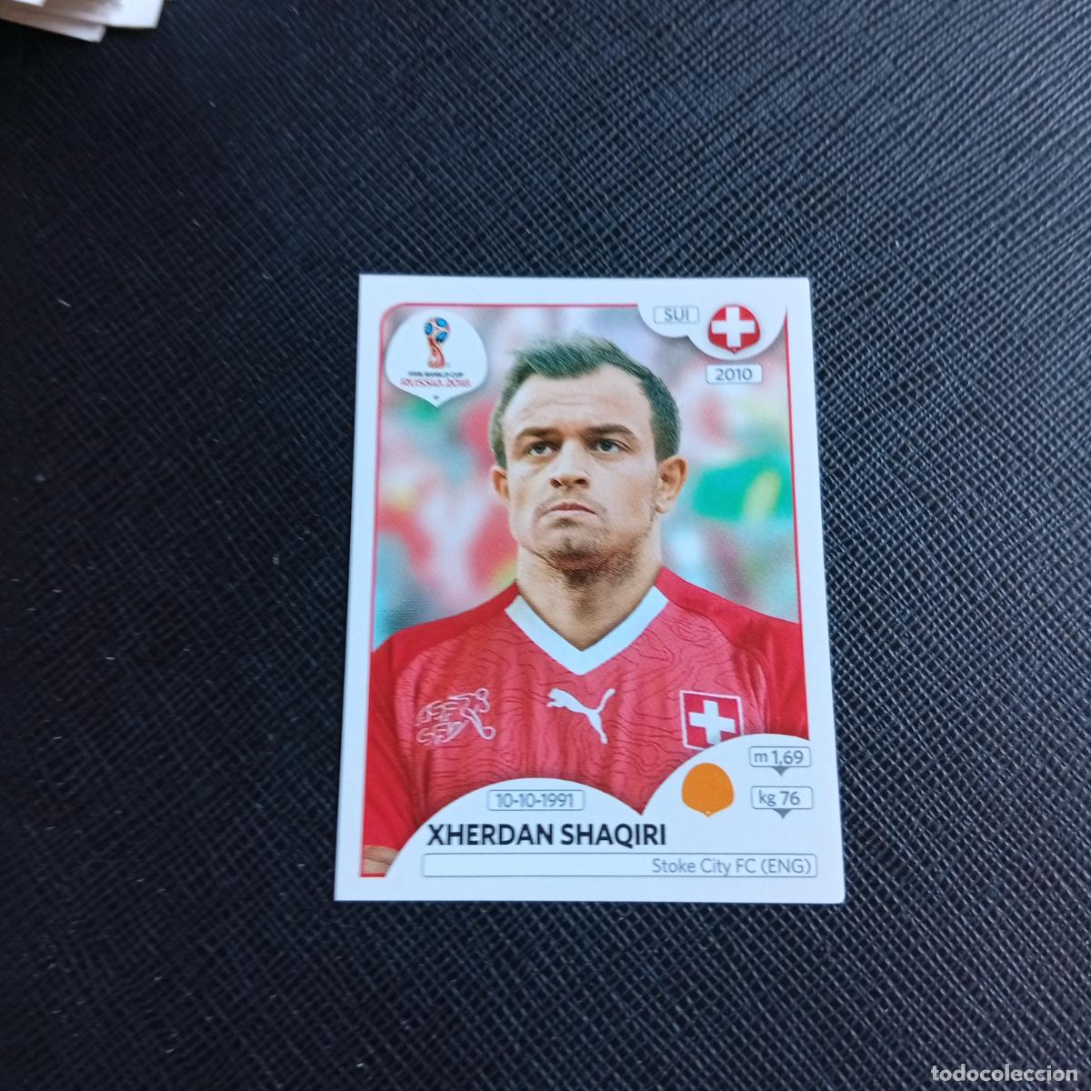 Football Stickers: 385 SHAQIRI SUIZA PANINI MUNDIAL RUSIA 2018 CROMO FUTBOL 18 - SIN PEGAR - /CJ2 .