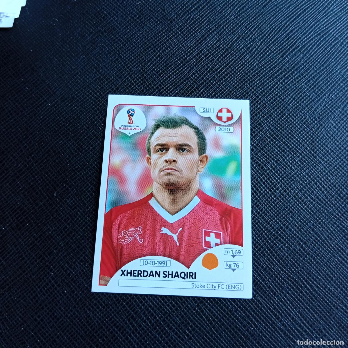 Football Stickers: 385 SHAQIRI SUIZA PANINI MUNDIAL RUSIA 2018 CROMO FUTBOL 18 - SIN PEGAR - /CJ2 .