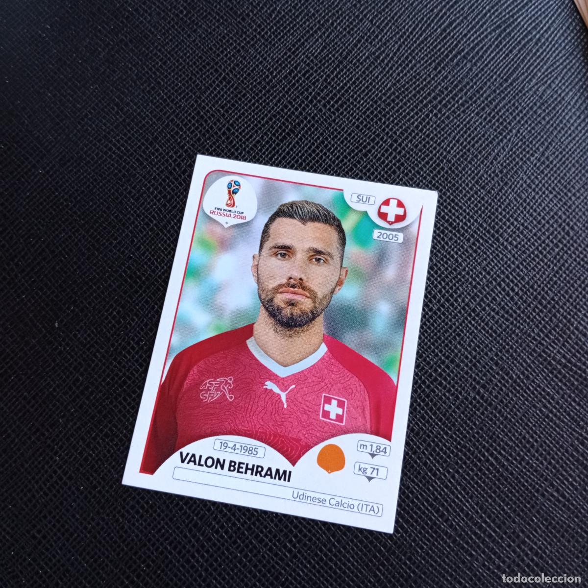Cromos de f&uacute;tbol: 386 VALON BEHRAMI SUIZA PANINI MUNDIAL RUSIA 2018 CROMO FUTBOL 18 - SIN PEGAR - /CJ2