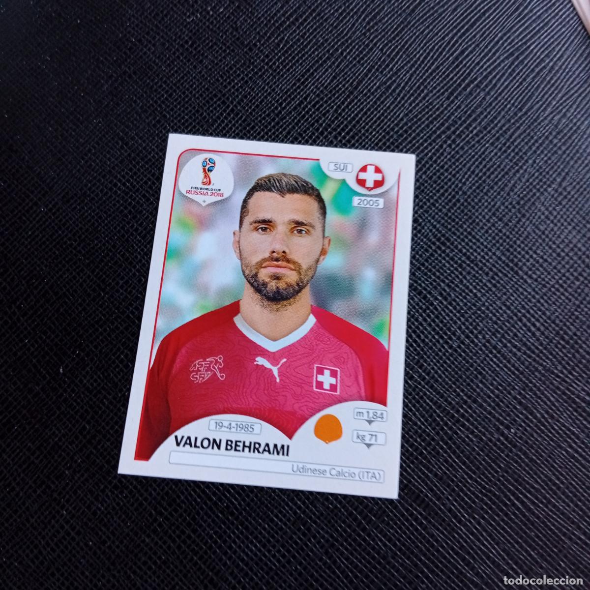 Cromos de f&uacute;tbol: 386 VALON BEHRAMI SUIZA PANINI MUNDIAL RUSIA 2018 CROMO FUTBOL 18 - SIN PEGAR - /CJ2 .