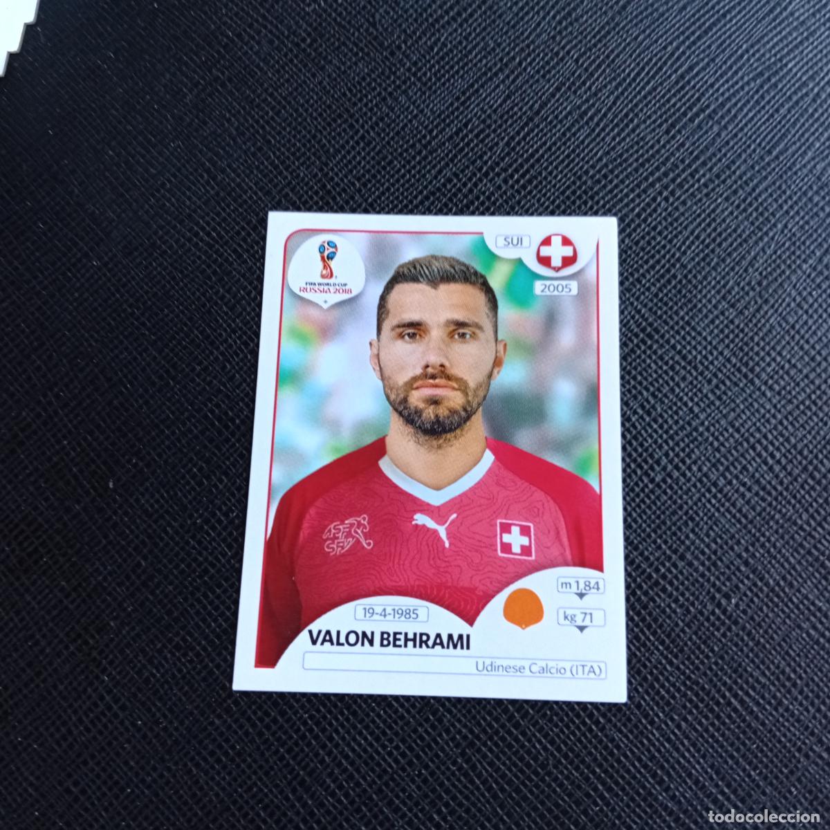 Cromos de f&uacute;tbol: 386 VALON BEHRAMI SUIZA PANINI MUNDIAL RUSIA 2018 CROMO FUTBOL 18 - SIN PEGAR - /CJ2 ..