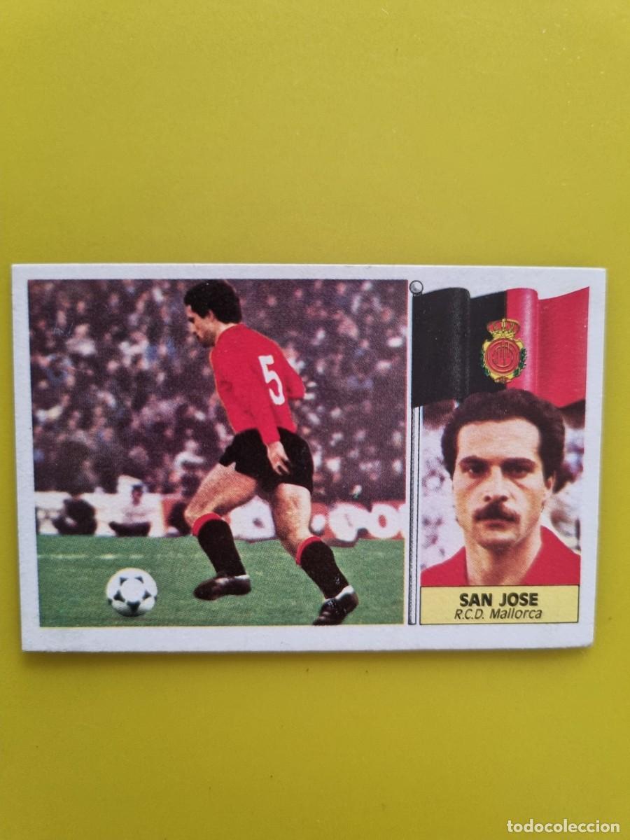 Cromos de f&uacute;tbol: CROMO LIGA ESTE 86 87 1986 1987 DESPEGADO SAN JOSE FICHAJE N&ordm;17 RCD MALLORCA AR1026