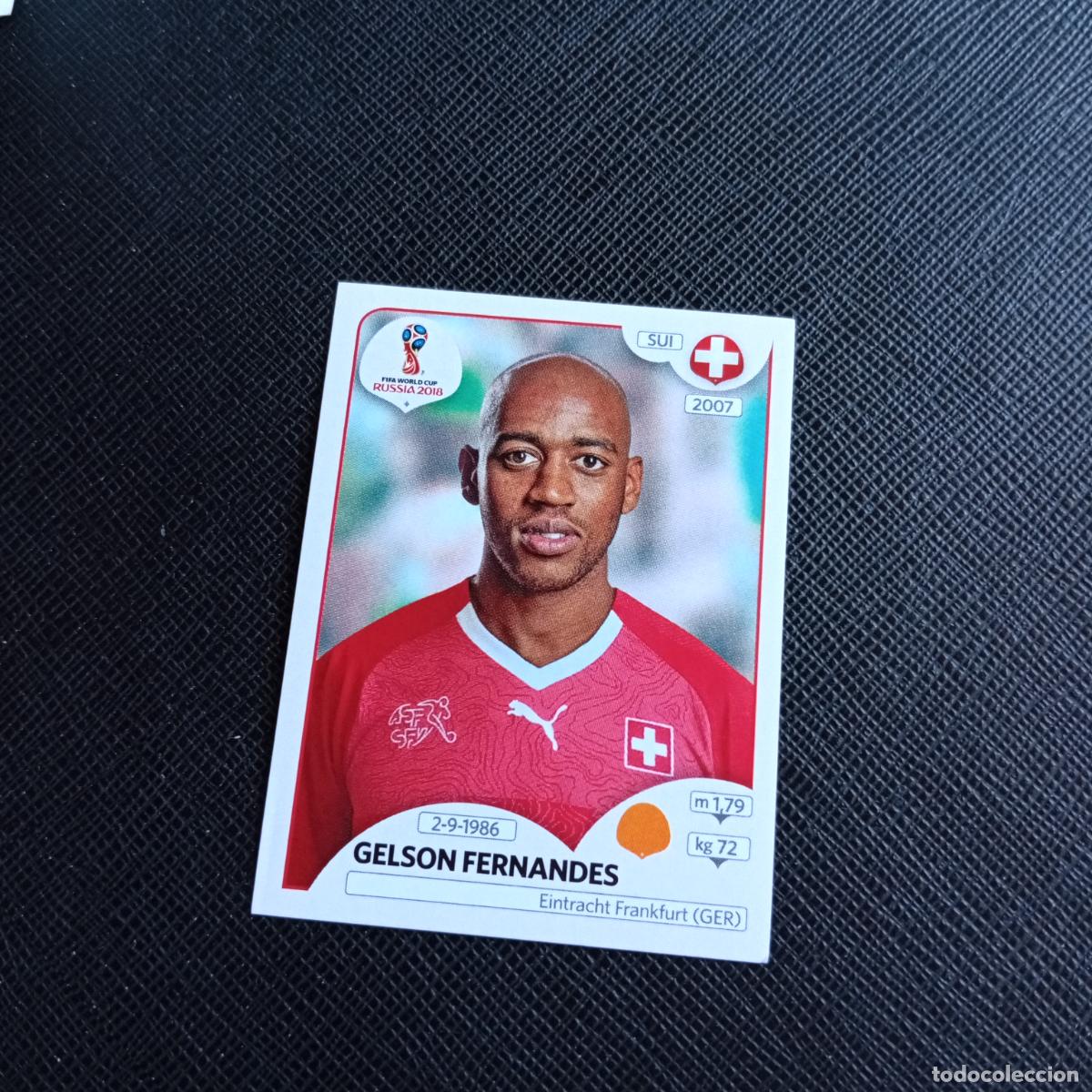 Cromos de f&uacute;tbol: 387 GELSON FERNANDES SUIZA PANINI MUNDIAL RUSIA 2018 CROMO FUTBOL 18 - SIN PEGAR - /CJ2 .