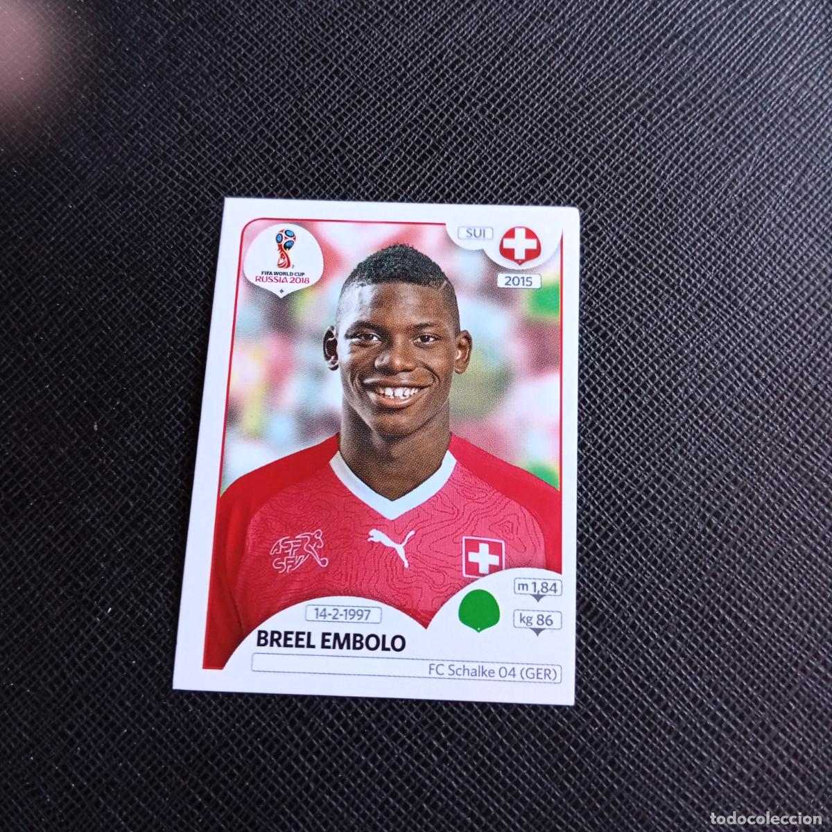 Cromos de f&uacute;tbol: 388 EMBOLO SUIZA PANINI MUNDIAL RUSIA 2018 CROMO FUTBOL 18 - SIN PEGAR - /CJ2 D