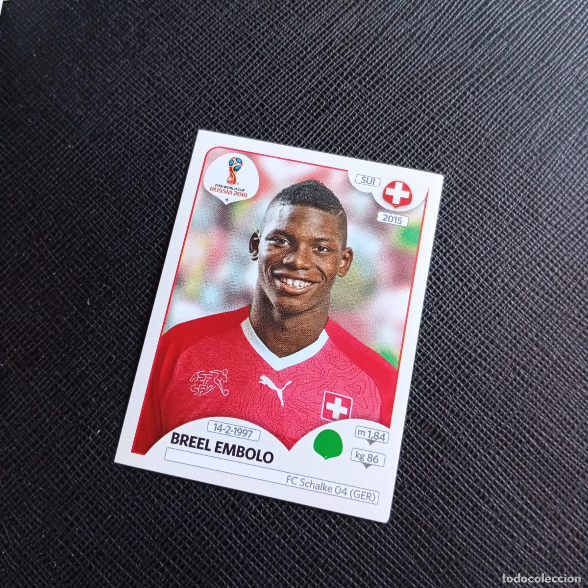 Cromos de f&uacute;tbol: 388 EMBOLO SUIZA PANINI MUNDIAL RUSIA 2018 CROMO FUTBOL 18 - SIN PEGAR - /CJ2