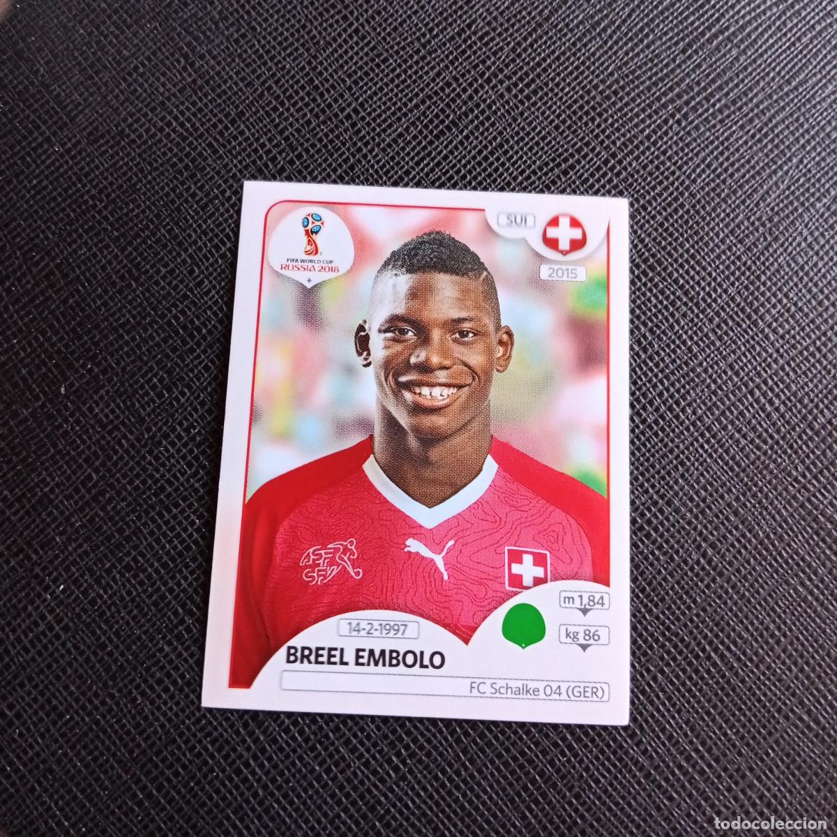 Cromos de f&uacute;tbol: 388 EMBOLO SUIZA PANINI MUNDIAL RUSIA 2018 CROMO FUTBOL 18 - SIN PEGAR - /CJ2 .
