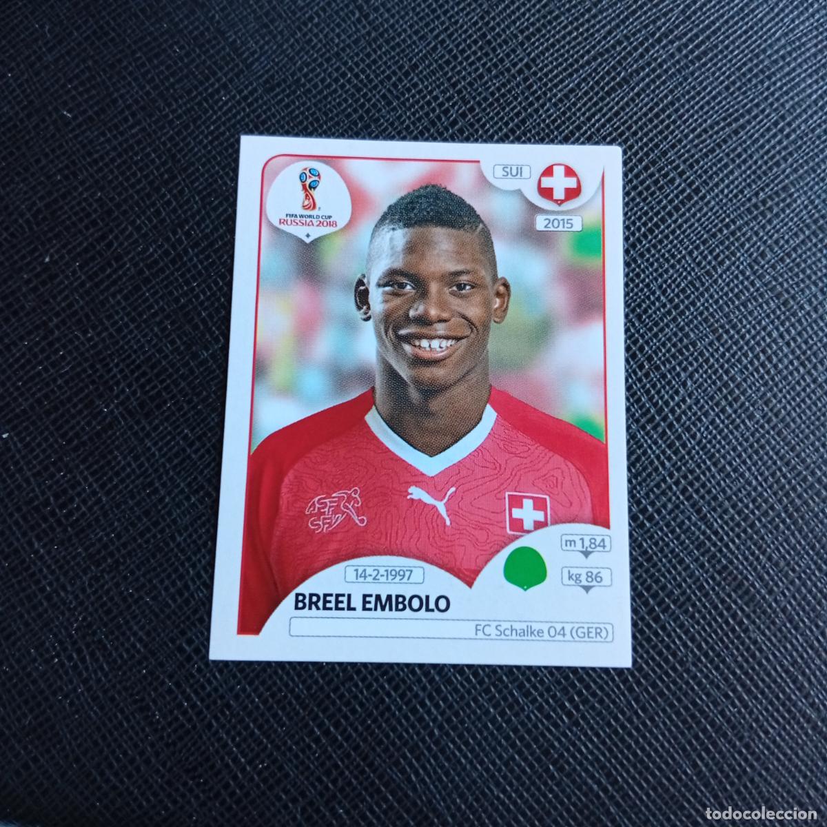 Cromos de f&uacute;tbol: 388 EMBOLO SUIZA PANINI MUNDIAL RUSIA 2018 CROMO FUTBOL 18 - SIN PEGAR - /CJ2 ..